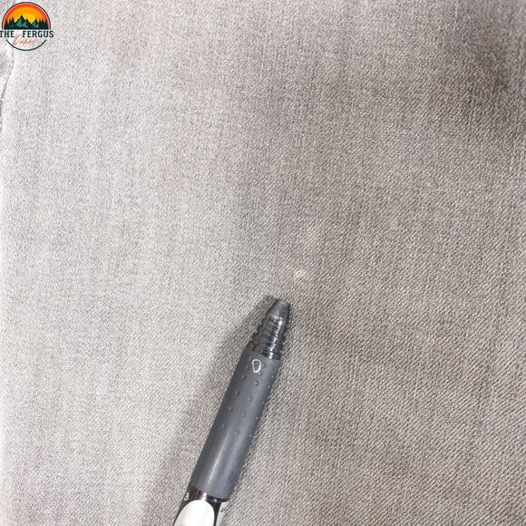 Chico's Straight Leg Jeans Gray Denim Cotton Slimming Women's Size 1 (Sz 8) - Picture 13 of 15